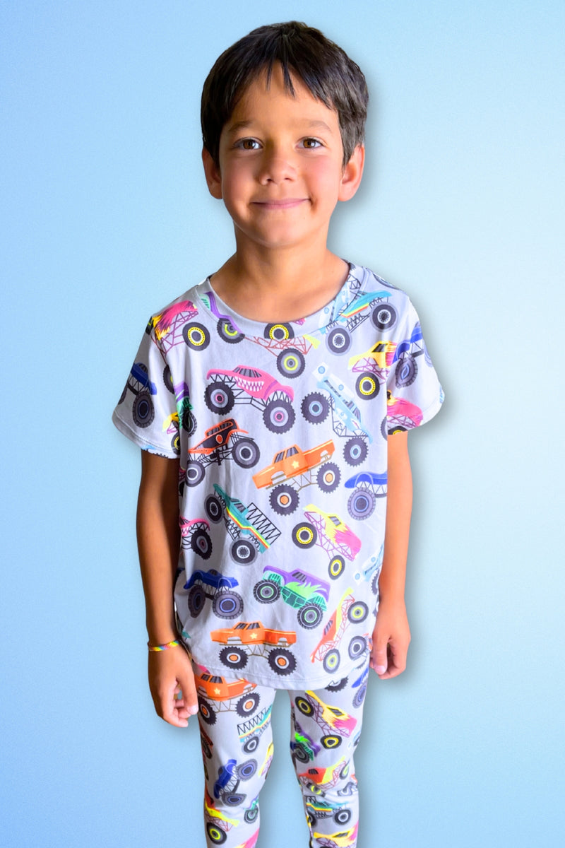 Simply Soft Short Sleeve Tee & Slim Lounge Bottom