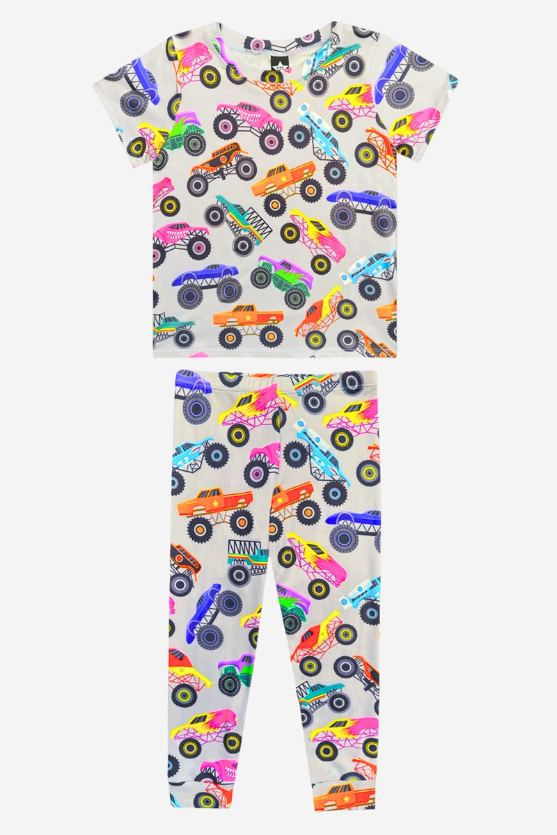 Simply Soft Short Sleeve Tee & Slim Lounge Bottom