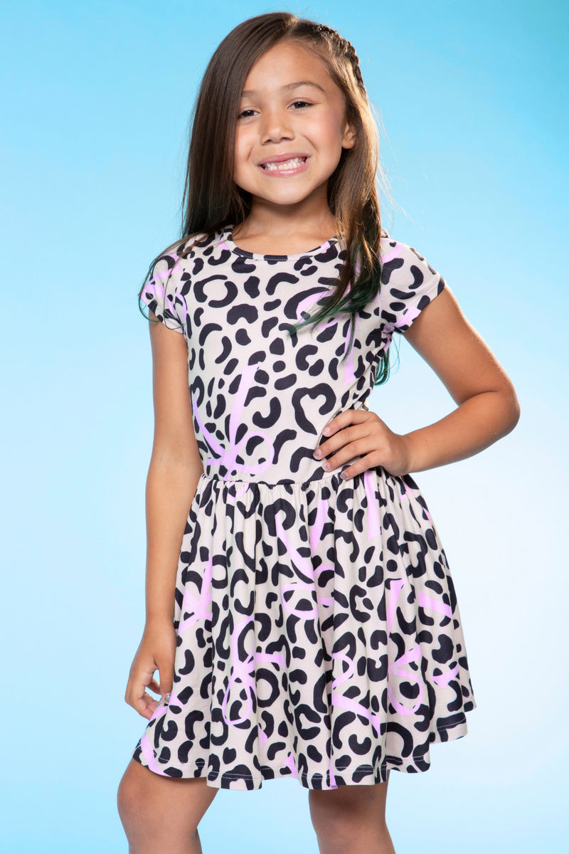 Simply Soft Short Sleeve Be Happy Dress