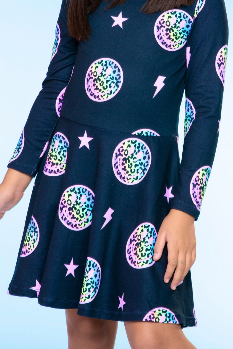 Simply Soft Long Sleeve Skater Dress