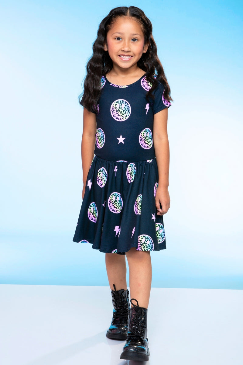 Simply Soft Short Sleeve Be Happy Dress