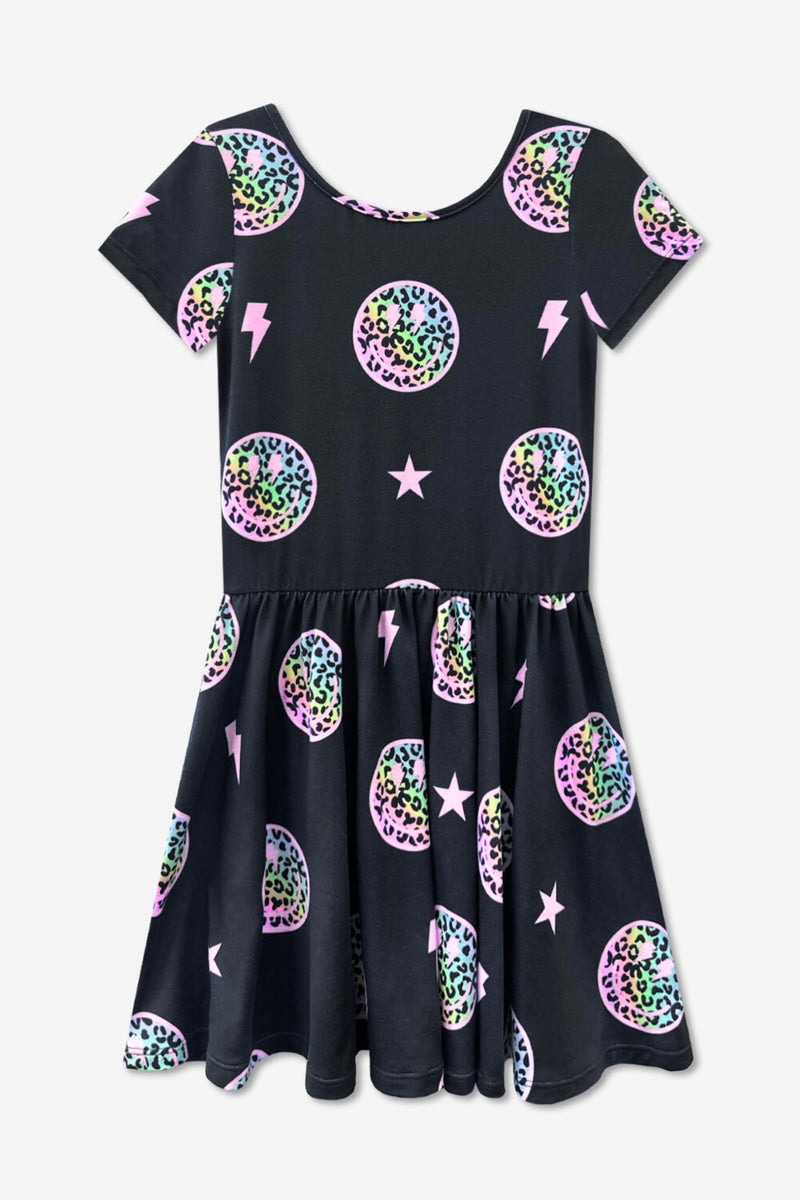 Simply Soft Short Sleeve Be Happy Dress