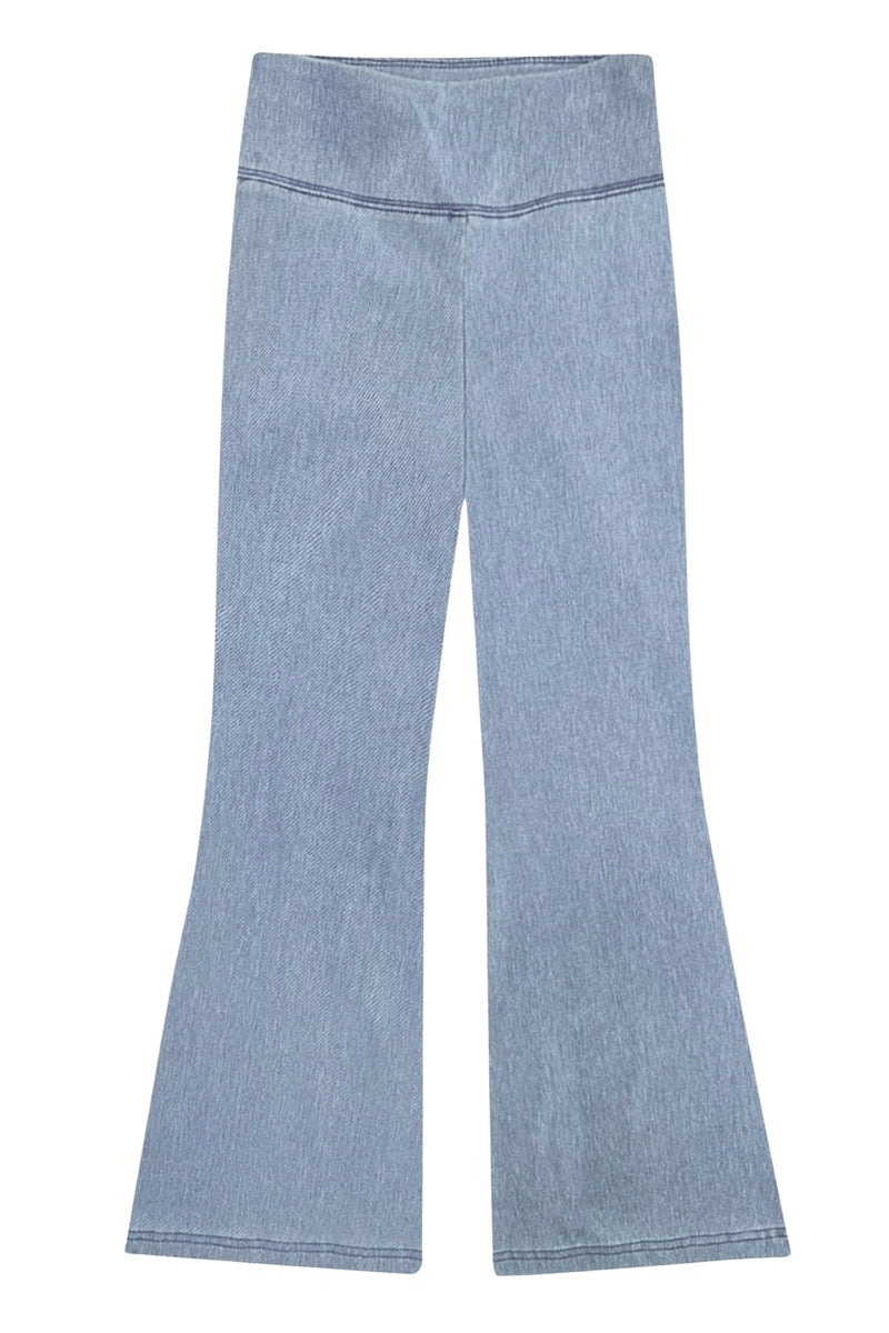 Super Stretch Soft Denim Flare Jegging