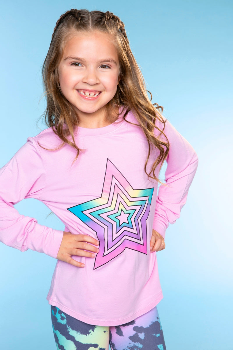 Modal Long Sleeve Shirttail Top