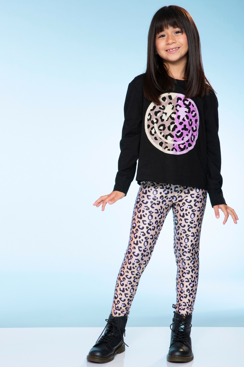 Glitter Foil High Shine Legging