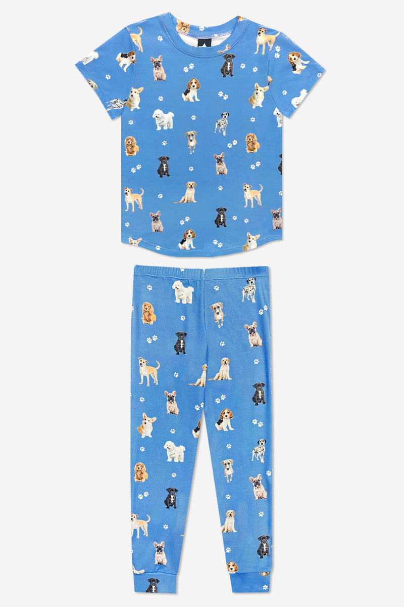 Simply Soft Short Sleeve Tee & Slim Lounge Bottom