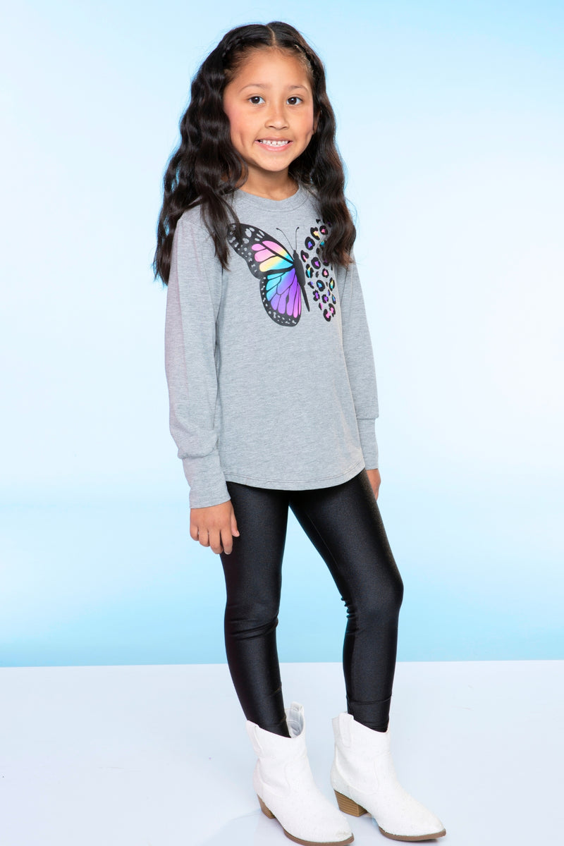 Modal Long Sleeve Shirttail Top