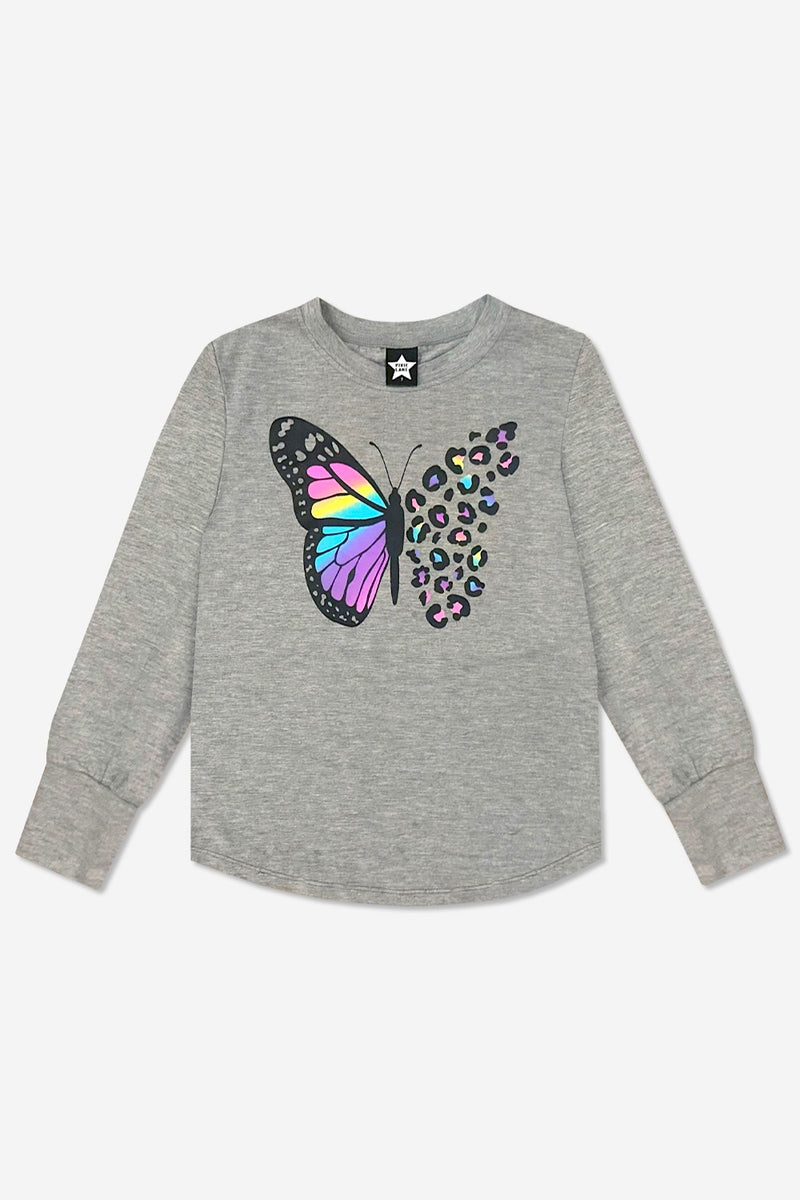 Modal Long Sleeve Shirttail Top