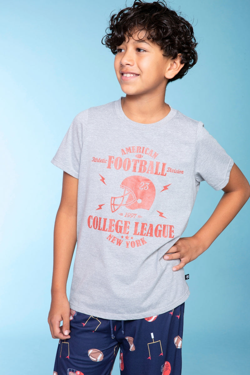 Triblend Graphic Tee & Simply Soft Karate Pant