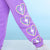 Neon Purple Heart Bolt