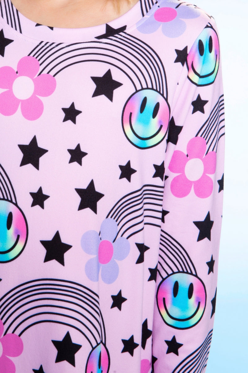 Simply Soft Long Sleeve Ruffle Nightgown