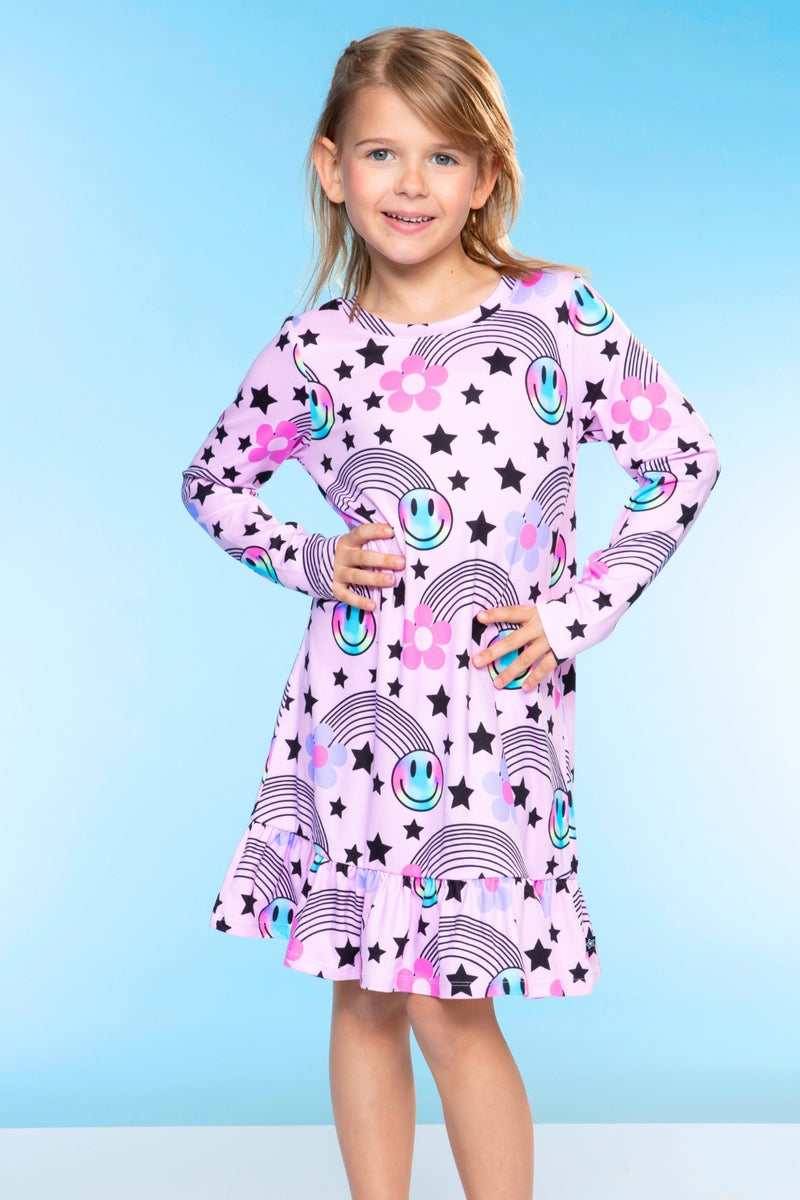Simply Soft Long Sleeve Ruffle Nightgown