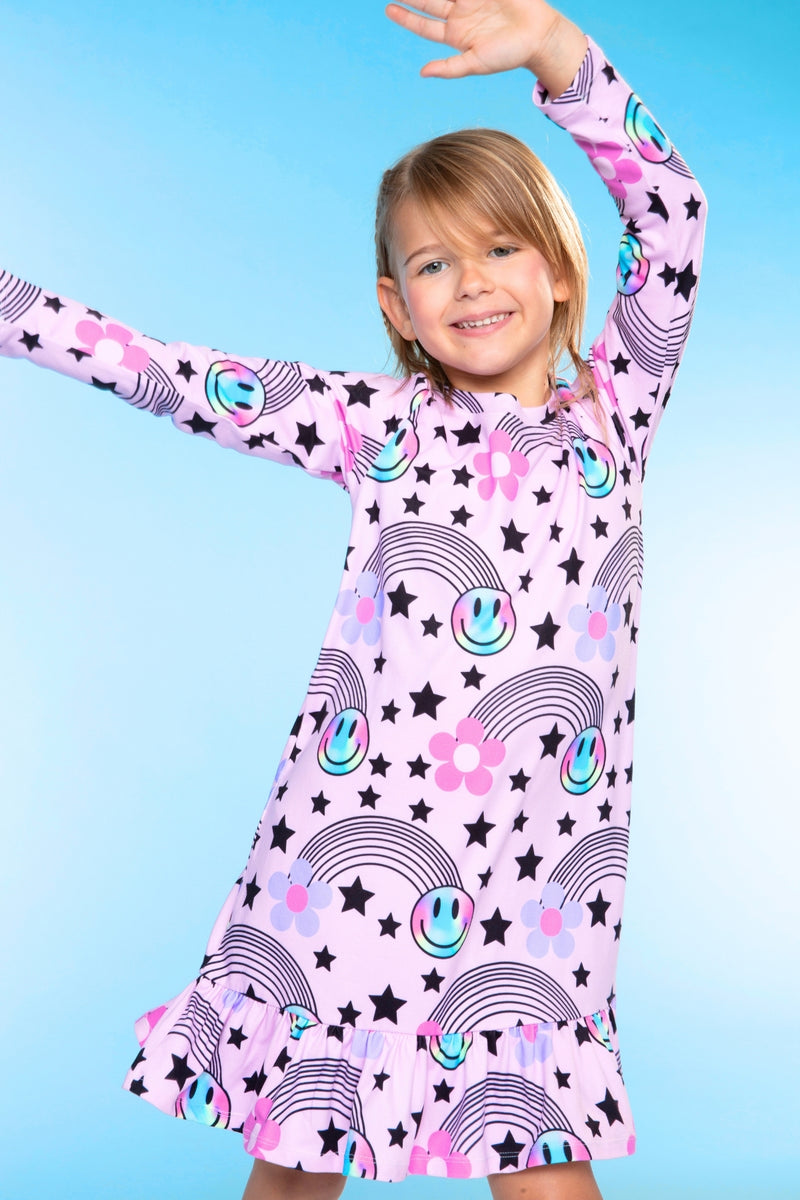 Simply Soft Long Sleeve Ruffle Nightgown