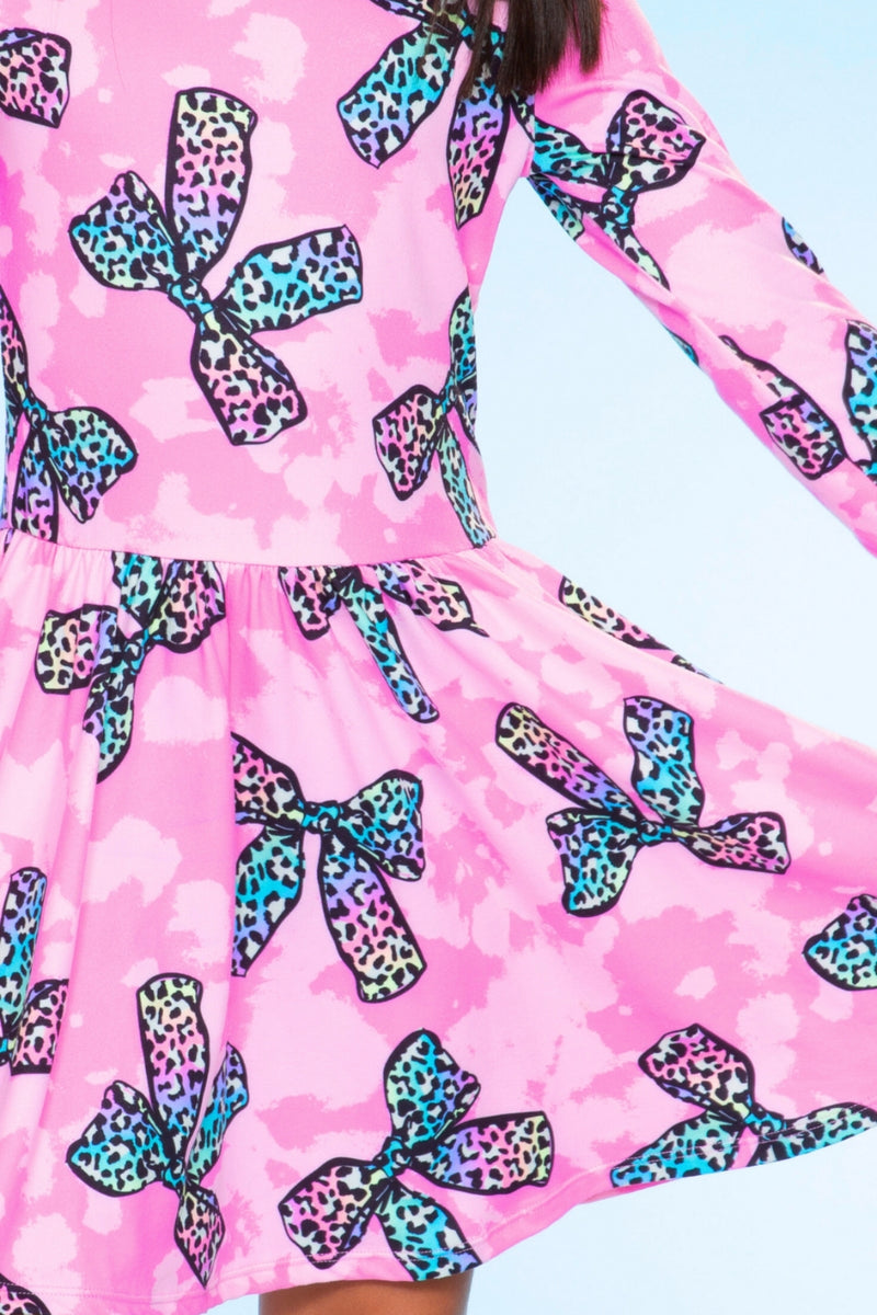 Simply Soft Long Sleeve Be Happy Dress