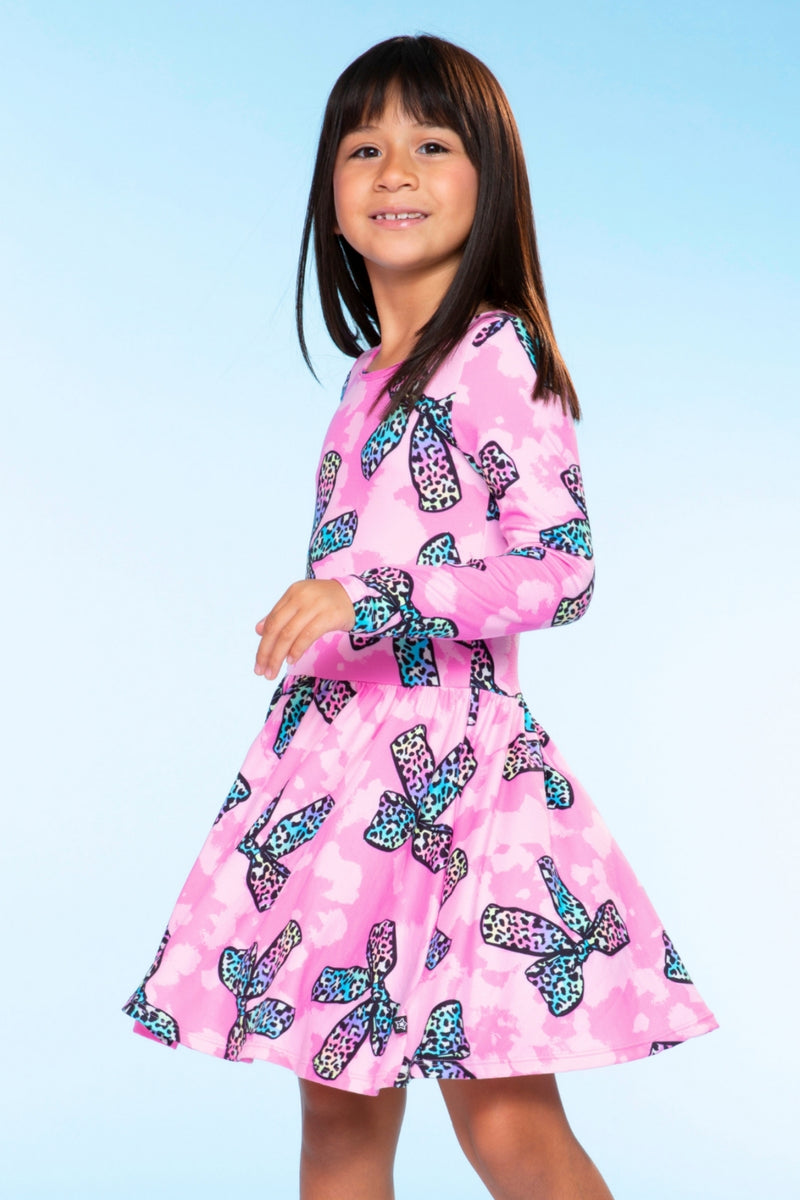 Simply Soft Long Sleeve Be Happy Dress