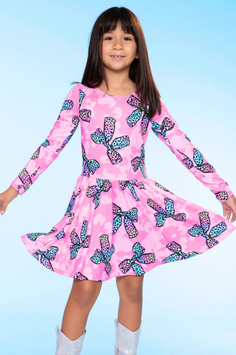 Simply Soft Long Sleeve Be Happy Dress
