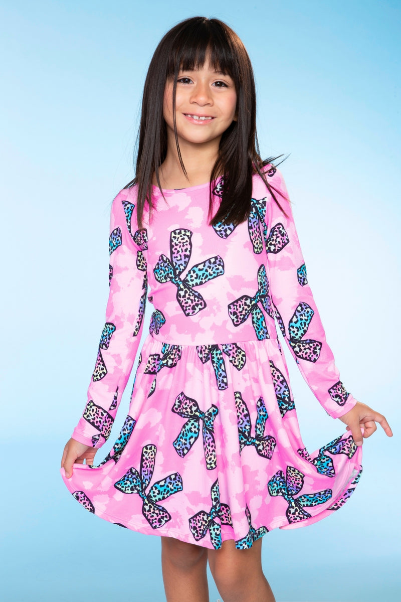 Simply Soft Long Sleeve Be Happy Dress