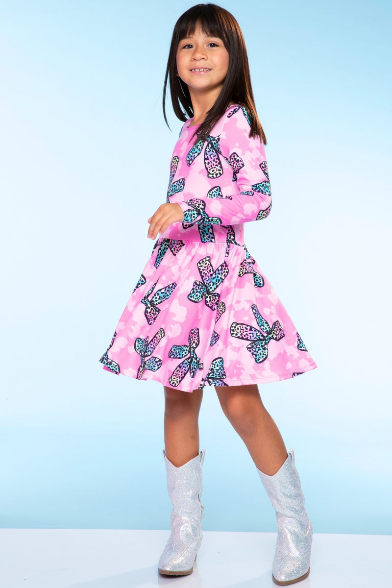 Simply Soft Long Sleeve Be Happy Dress