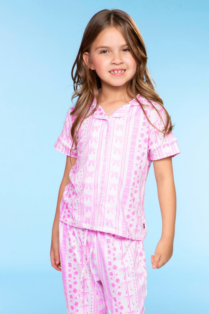 Simple Soft Button Down Tee & Karate Pant