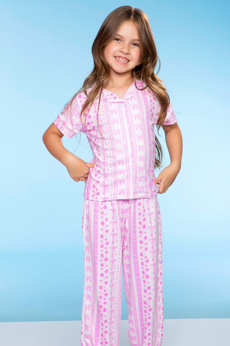 Simple Soft Button Down Tee & Karate Pant