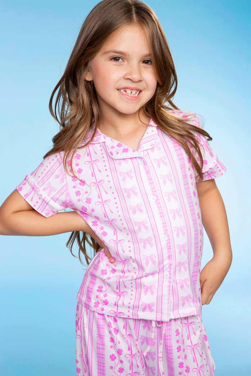 Simple Soft Button Down Tee & Karate Pant