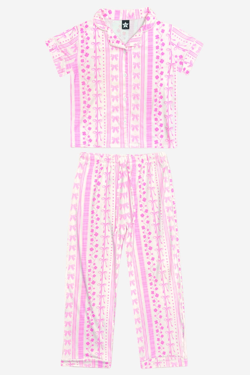 Simple Soft Button Down Tee & Karate Pant