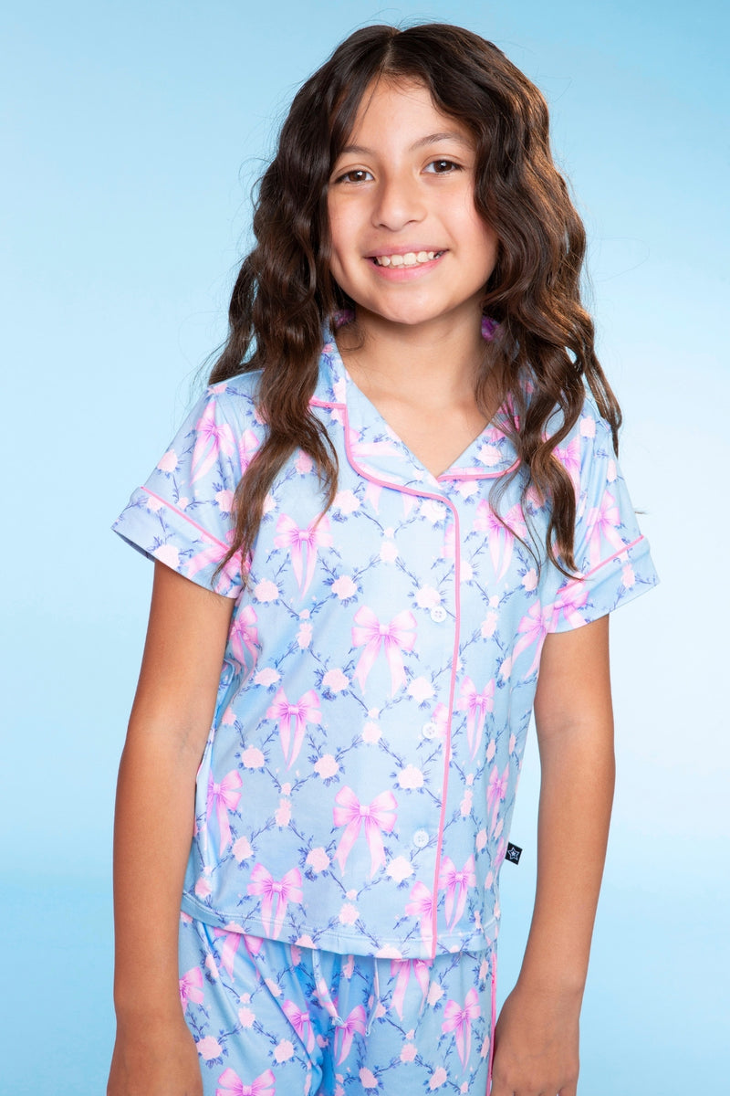 Simple Soft Button Down Tee & Karate Pant