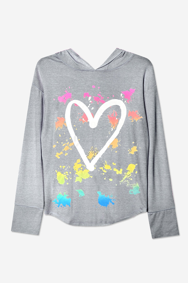 Modal Knit Hoodie Pullover W/Thumbholes