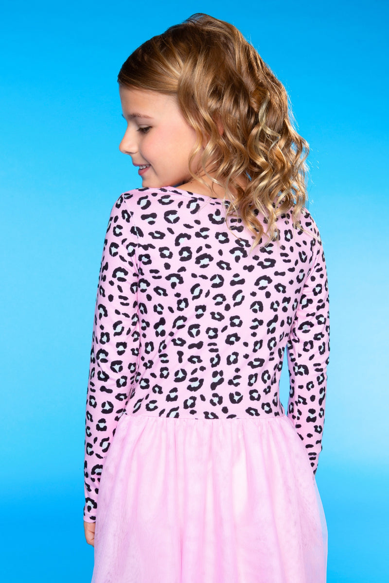 Simply Soft Long Sleeve Be Happy Tulle Dress