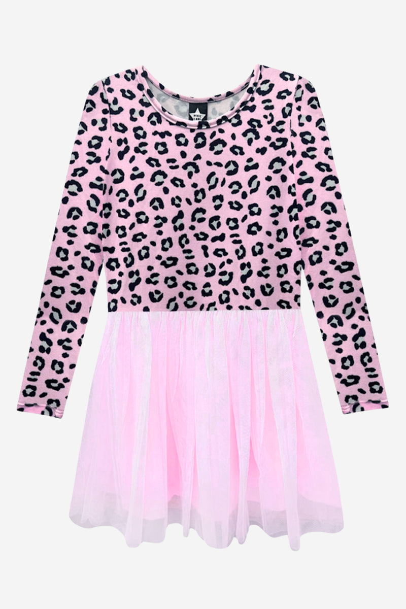 Simply Soft Long Sleeve Be Happy Tulle Dress