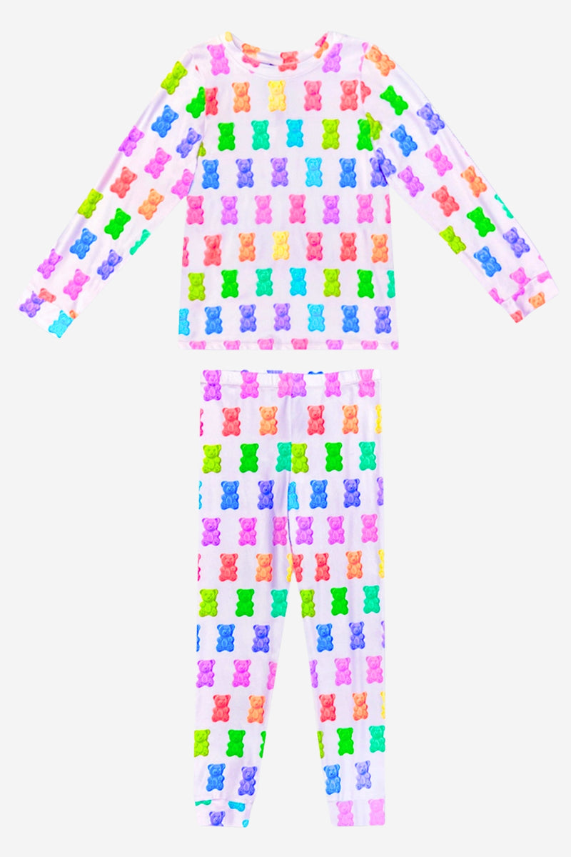 Simply Soft Long Sleeve Crew & Slim Lounge Bottom