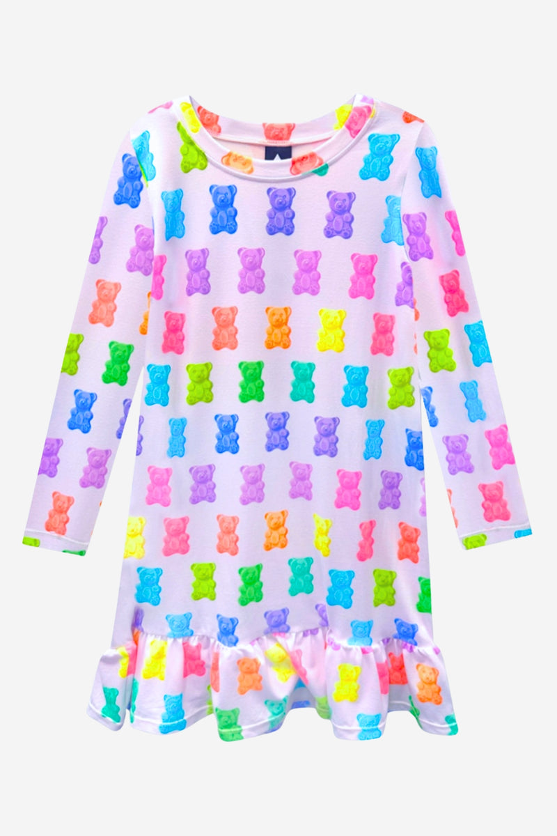 Simply Soft Long Sleeve Ruffle Nightgown