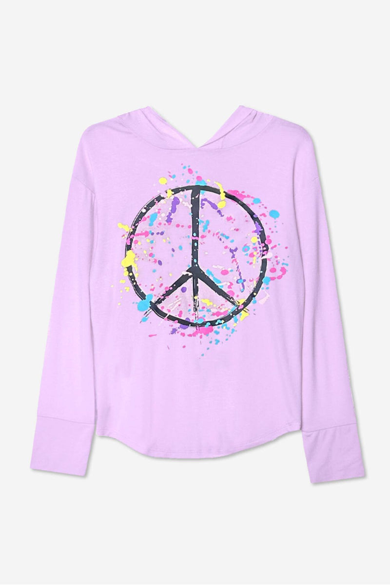 Modal Knit Hoodie Pullover W/Thumbholes