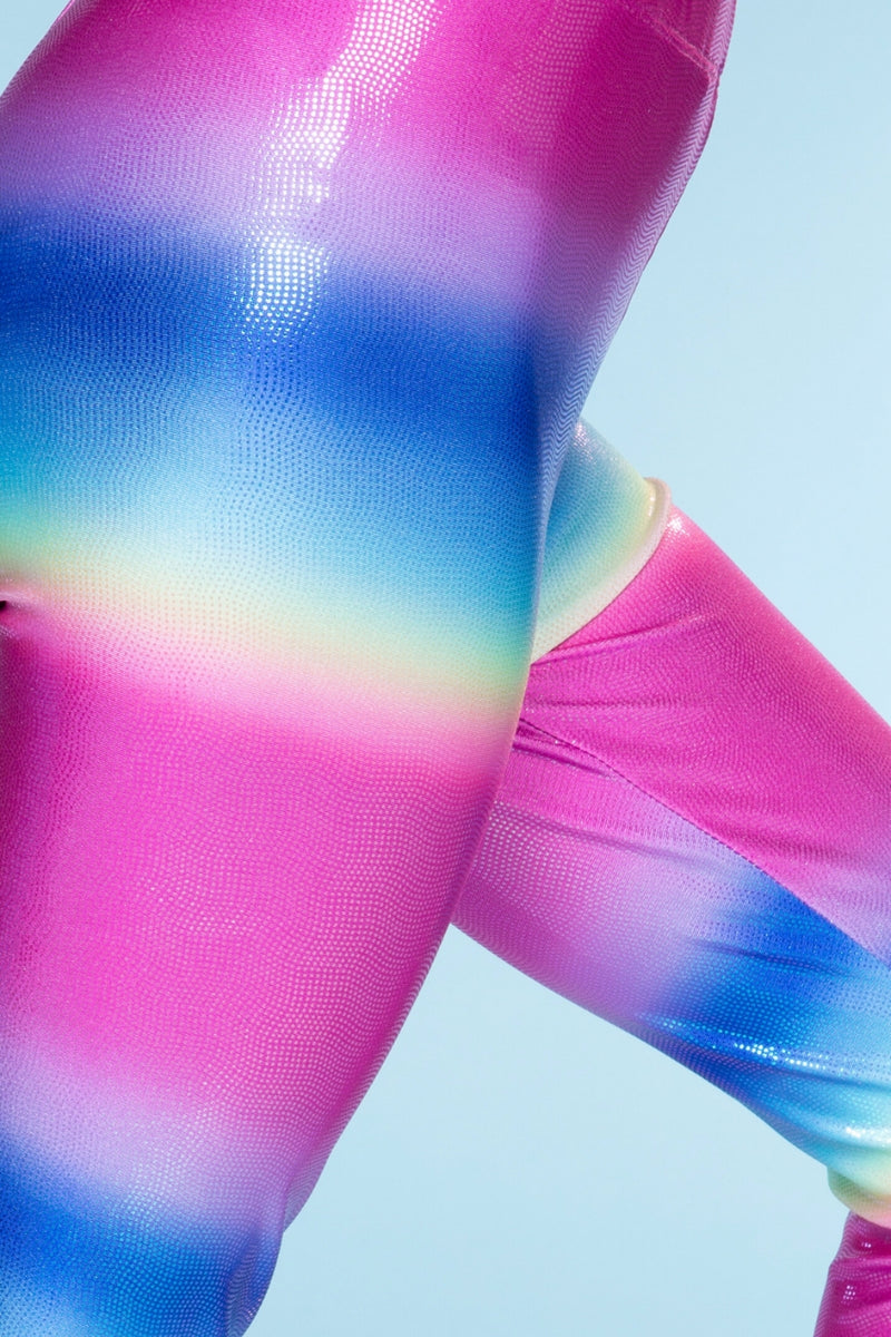 Glitter Foil High Shine Legging