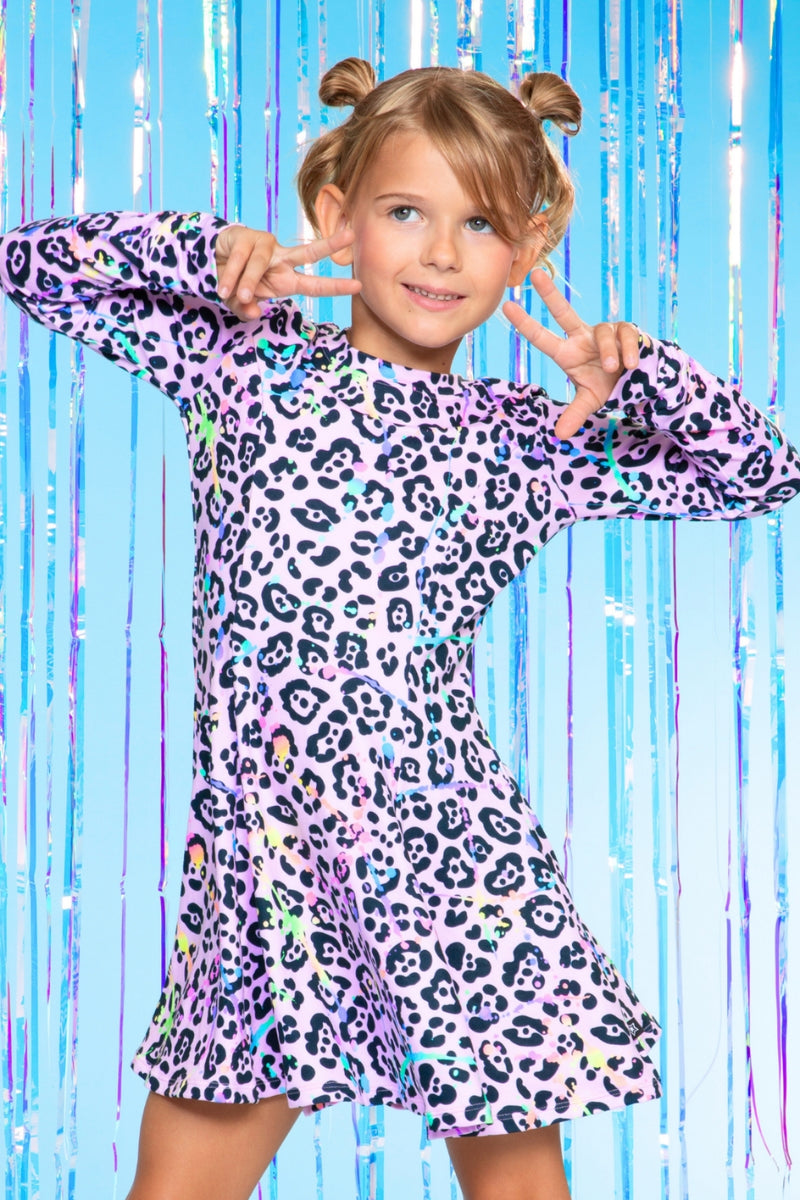 Simply Soft Long Sleeve Twirl Dress