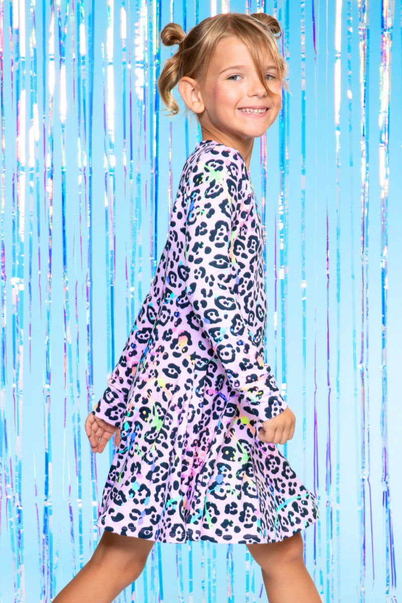 Simply Soft Long Sleeve Twirl Dress