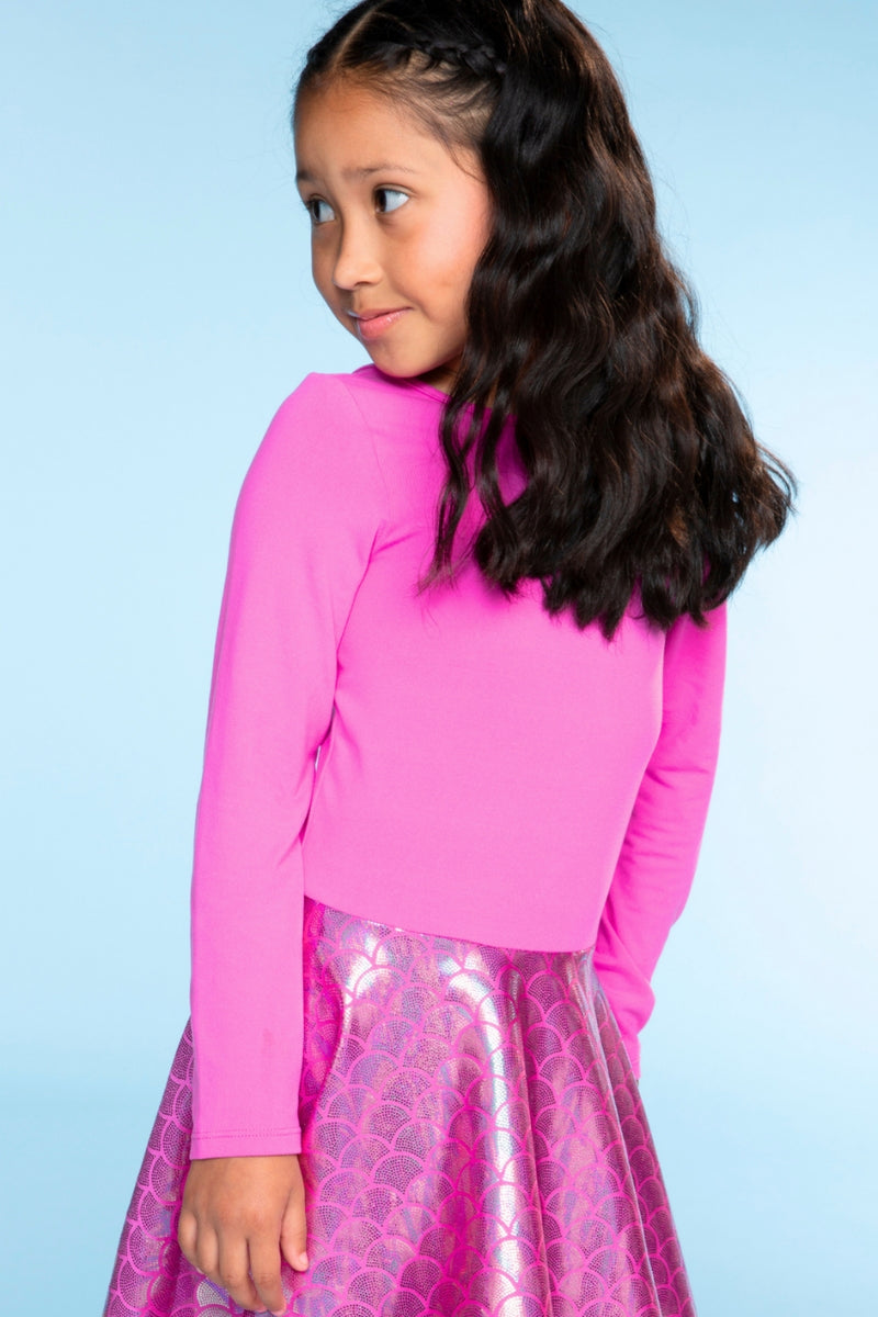 Simply Soft Long Sleeve Skater Dress