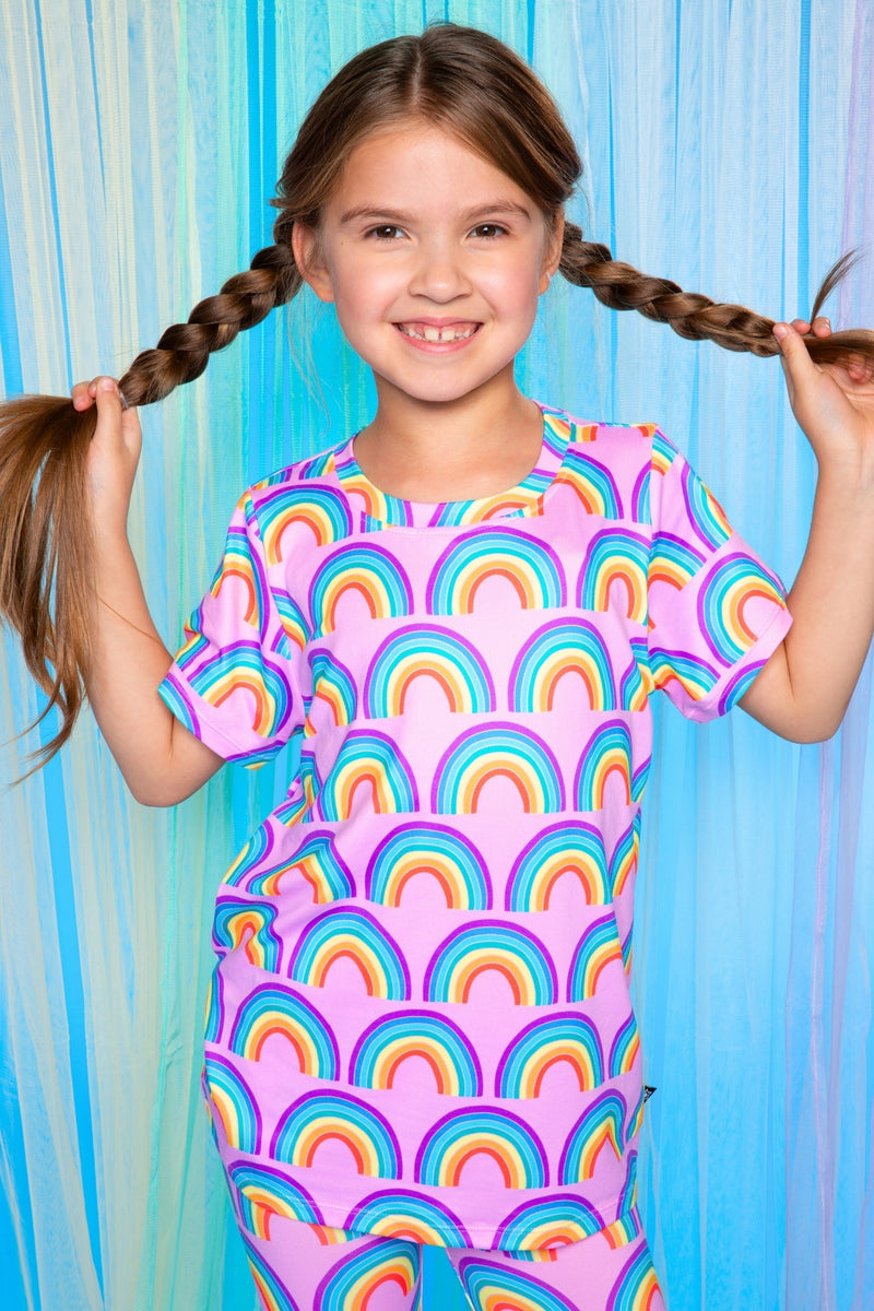 Simply Soft Short Sleeve Tee & Slim Lounge Bottom