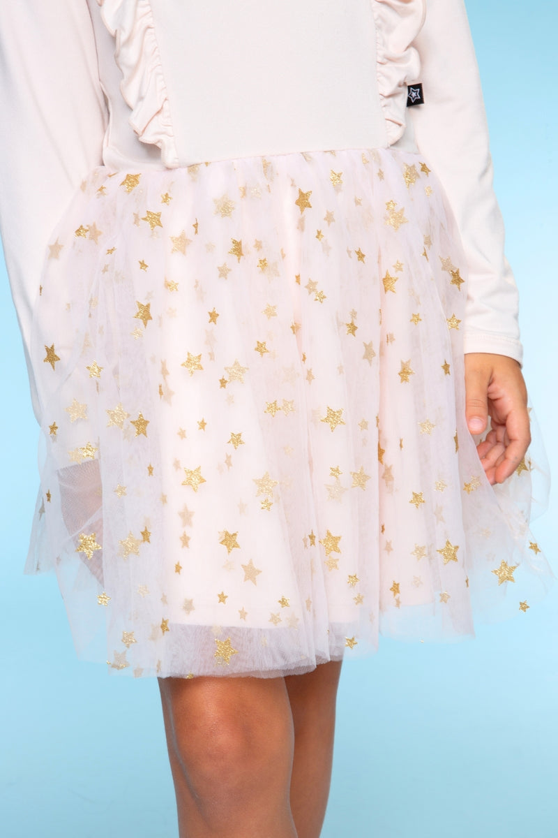 Simply Soft Ruffle Be Happy Tulle Dress