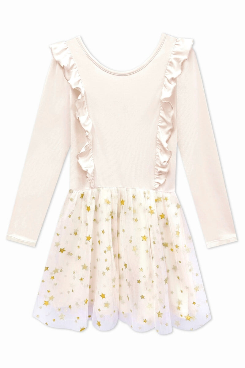 Simply Soft Ruffle Be Happy Tulle Dress