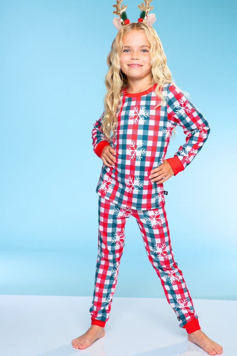 Simply Soft Long Sleeve Crew & Slim Lounge Bottom