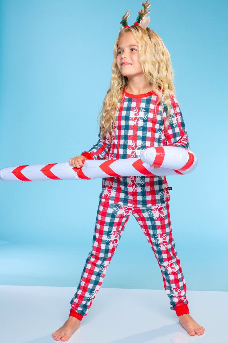 Simply Soft Long Sleeve Crew & Slim Lounge Bottom