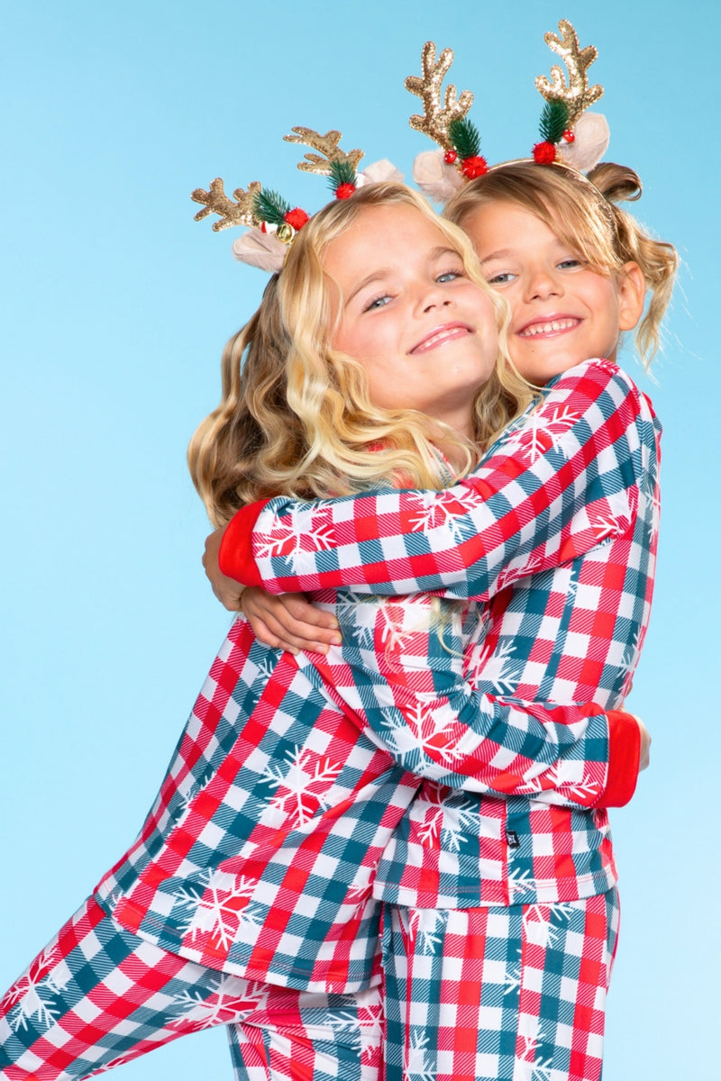 Simply Soft Long Sleeve Crew & Slim Lounge Bottom