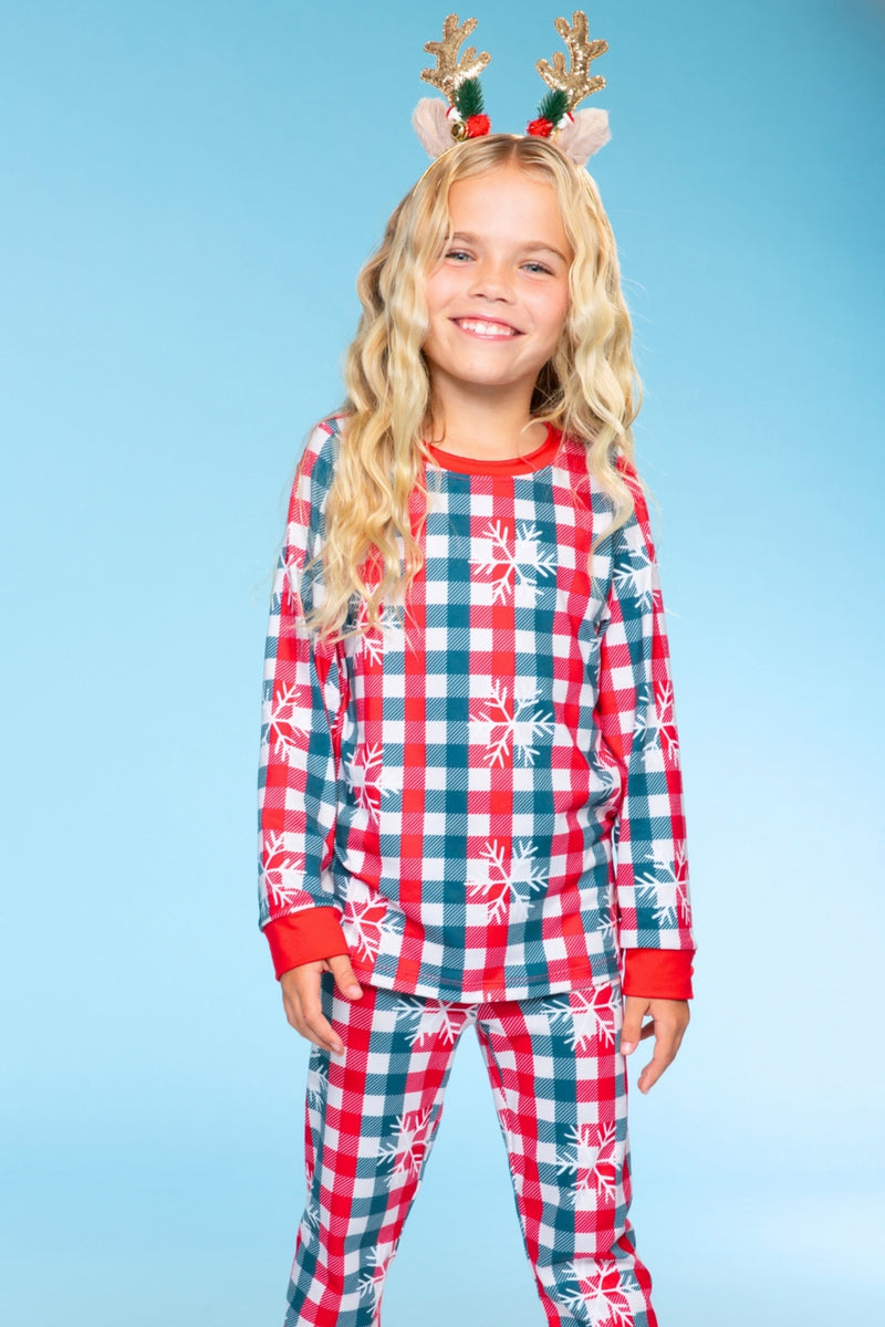 Simply Soft Long Sleeve Crew & Slim Lounge Bottom