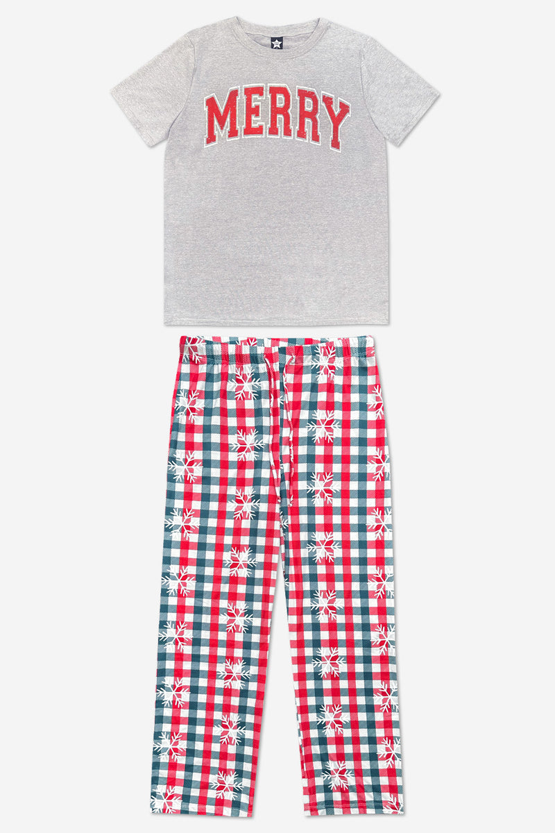 Men's Triblend Tee & Simply Soft Karate Pant