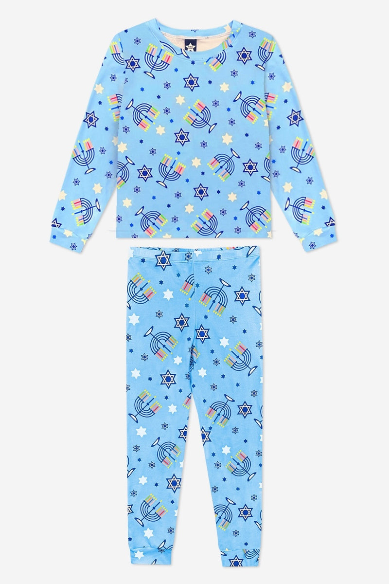 Simply Soft Long Sleeve Crew & Slim Lounge Bottom