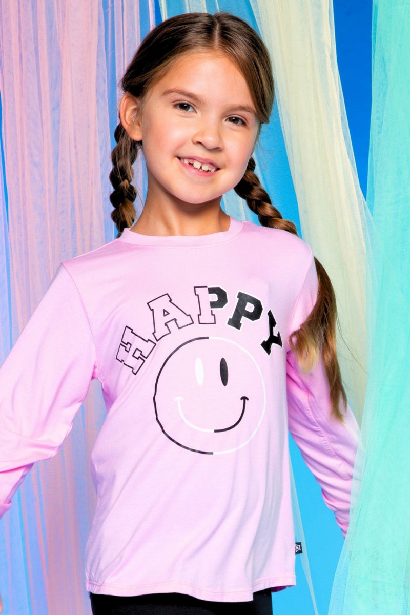 Modal Long Sleeve Shirttail Top