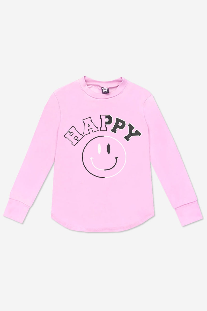 Modal Long Sleeve Shirttail Top