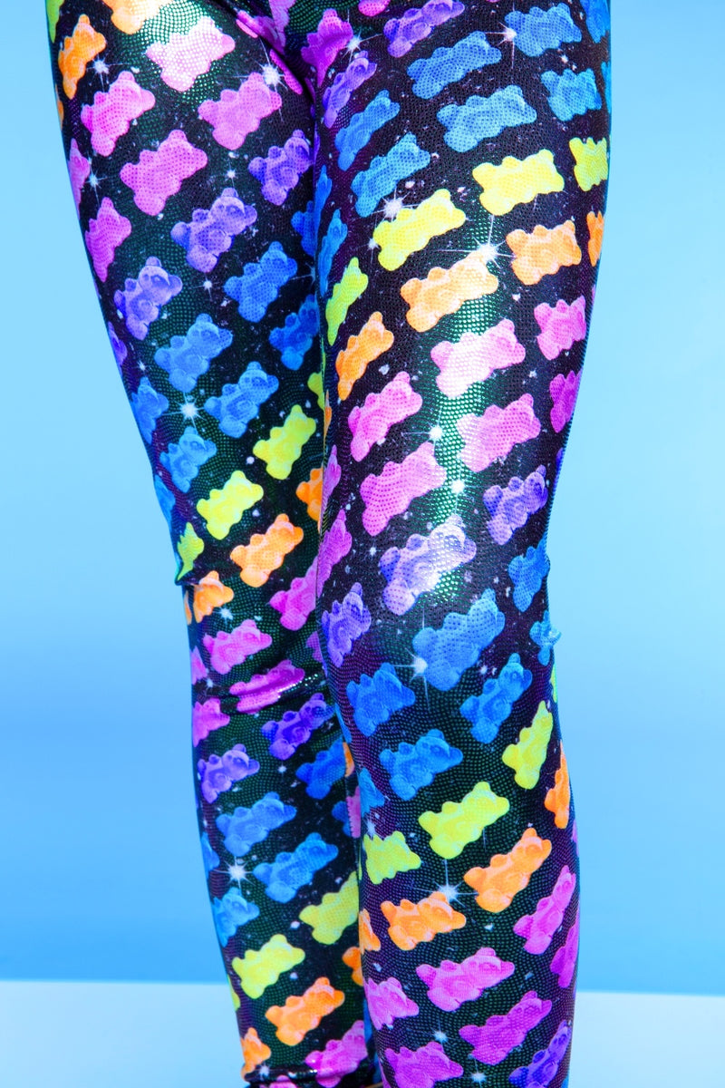 Glitter Foil High Shine Legging