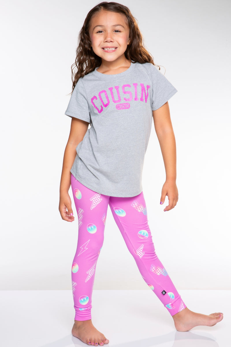 Triblend Short Sleeve Tee & Slim Lounge Bottom